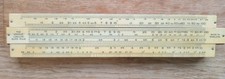 Vintage Unique Log Log Pocket Slide Rule Mini Made In England