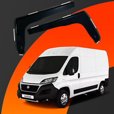 FIAT DUCATO MK3 2006-onwards 2-pc Van Haibak Wind Deflectors Tinted