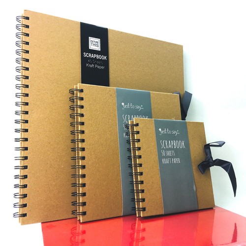 Scrapbook kraft paper sheet - kraft,
