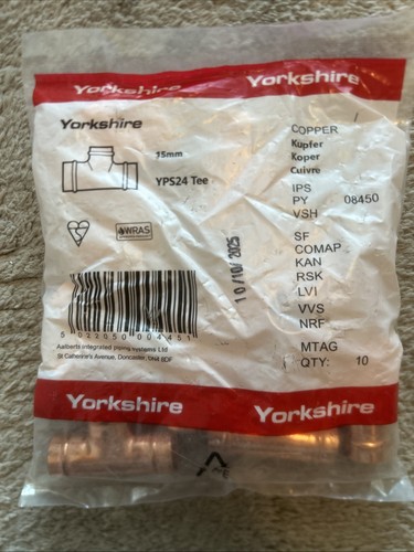 Yorkshire solder ring equal - yorkshire,
