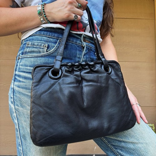 Vintage 1960s genuine black - vintage,