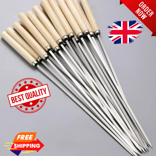 Reusable bbq skewers stainless - bbq,