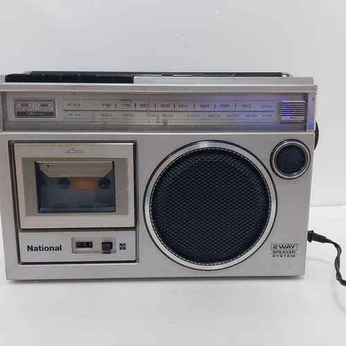 National 1650 vintage - rx-1650, 2-way