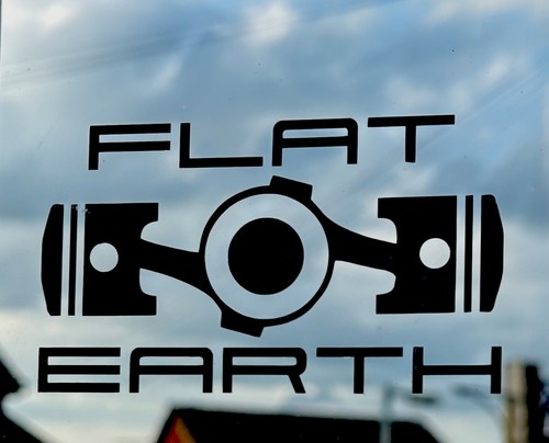 Flat earth porsche - 2,