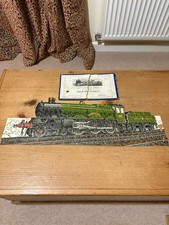 GWR THE CAERPHILLY CASTLE CHAD VALLEY WOODEN JIGSAW PUZZLE GREAT WESTERN RAILWAY