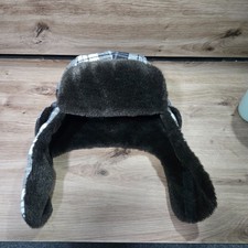 Winter Trapper Hat - chequered