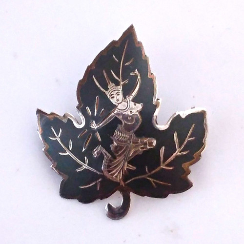 925 vintage niello thai - vintage,