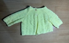 Vintage yellow Matinee Jacket