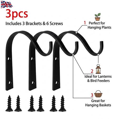 Garden metal hanging basket - hanging,