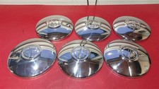 6X Chrome Wheel Cover Flat VW