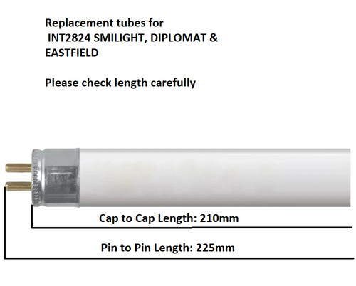 210mm fluorescent tube - t5,