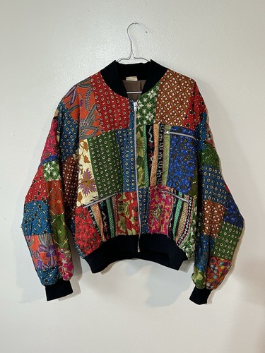 Vintage mango patchwork - patchwork, bomber