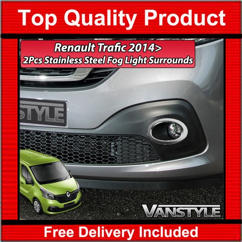 Fits renault trafic chrome - renault, 14>