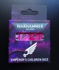 EMPEROR'S CHILDREN DICE - New Warhammer 40K Emperors Children