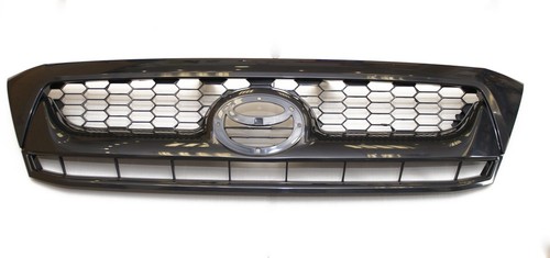 Front radiator grille black - grille,