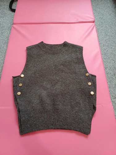 Knit sleeveless jumper - ,
