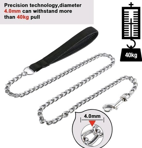 4ft metal chain dog - chain, lead