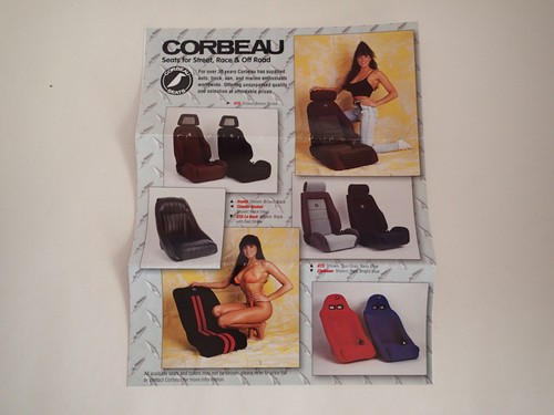 Original vintage corbeau seats - vintage,