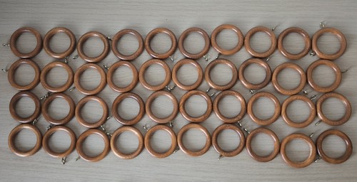 Rockingham wooden curtain - wooden, pole