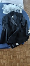 European Black Wool Tuxedo