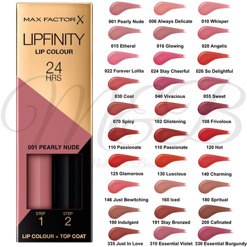Max factor lipfinity step - factor,
