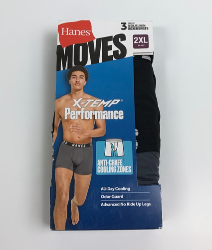 Hanes moves temp performance - moves, x-temp