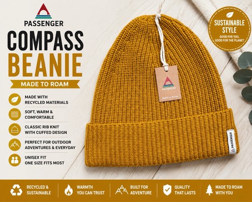 Passenger compass recycled - passenger,