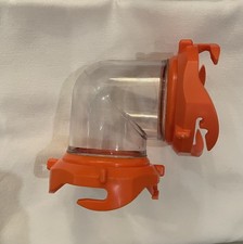 Camco Rhino 90-Degree RV Tote Tank Adapter - Features Clear LowProfile UNUSED