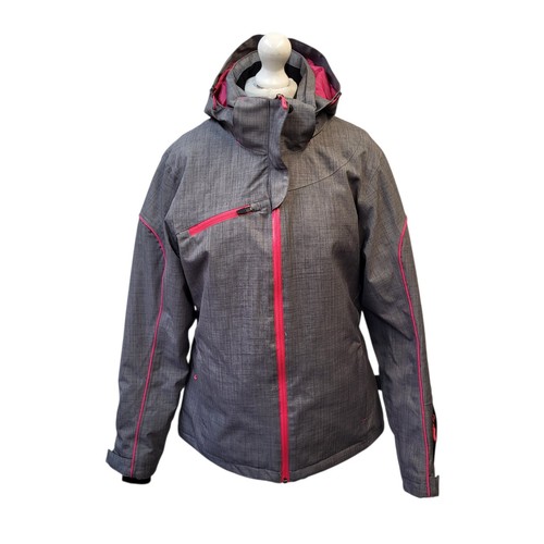 Crane grey hooded - hooded, ski
