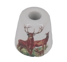 Ceramic Stag Deer Doe Light