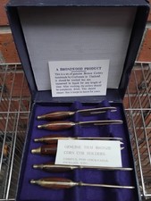 Vinge Bronze Corn Cob Holders Set Of 6.