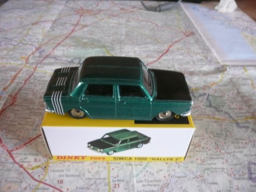 Simca 1000 rallye dinky - simca,