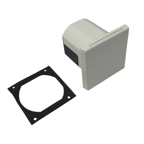 Mains hook inlet socket - mains, up