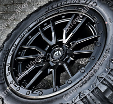 20" Black  Fuel Alloy Wheels