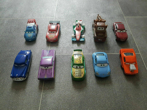 Disney diecast cars x10 - , !!