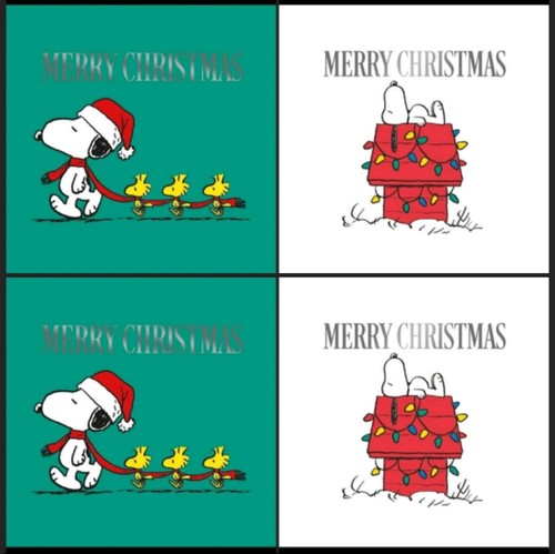Snoopy dog merry christmas - snoopy,