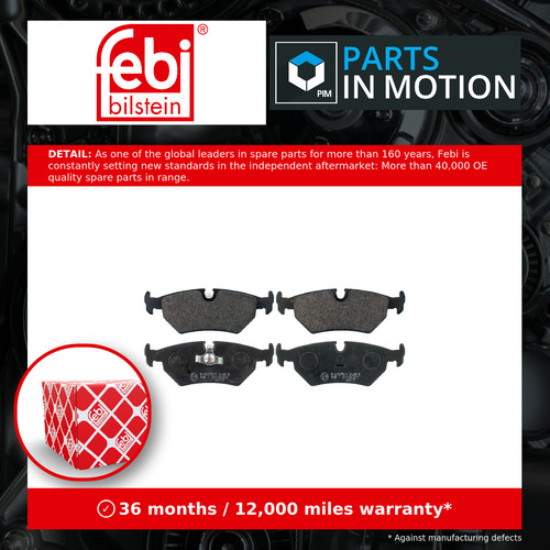 Brake pads set fits jaguar - pads, xkr