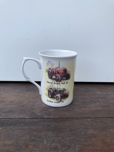 Vintage tractor mug david - tractor,