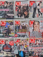 Q Magazine (UK) 2009 to 2017 -