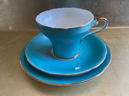Vintage aynsley turquoise - a,