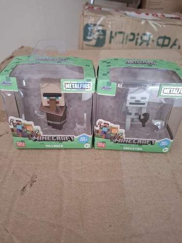 Minecraft figure x2 - figure's,