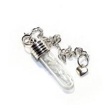 Petalite Crystal Chakra Healing Pendulum - Reiki healing/clearing/energising 