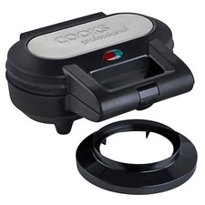 Cooks Professional Double Pie Maker Deep Fill Machine Handy Cutter Included 