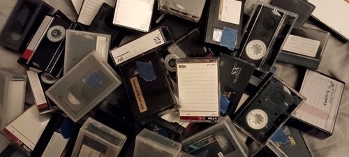 Used vhs camcorder tapes - camcorder,
