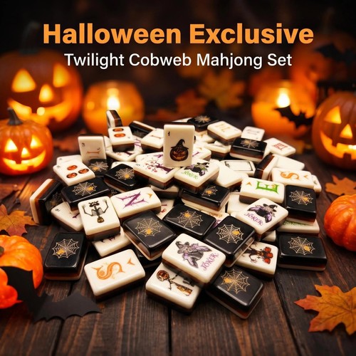 Halloween american mahjong - halloween,