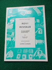 Vintage Magic Book - Rovi Reveals - Lewis Ganson
