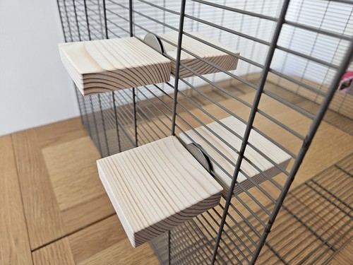 Dual ended cage ledge - cage, sets