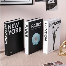 3 x Exquisite Fake Book Decor-