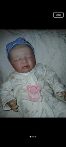 Reborn baby girl doll weighted - reborn,