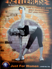 Kettlercise Guy Noble DVD Just for Women -2 Disc Set- UK. FREE POST.